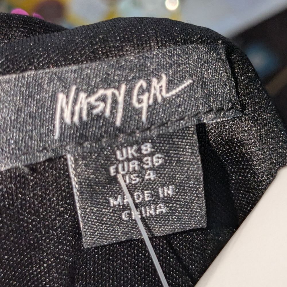NWOT Nasty Gal Vibrant Sequin Jumpsuit - Picture 4 of 4